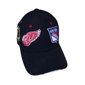 Zephyr Authen Vintage NHL “Original Six” Black Embroidered Hat Cap Size 7